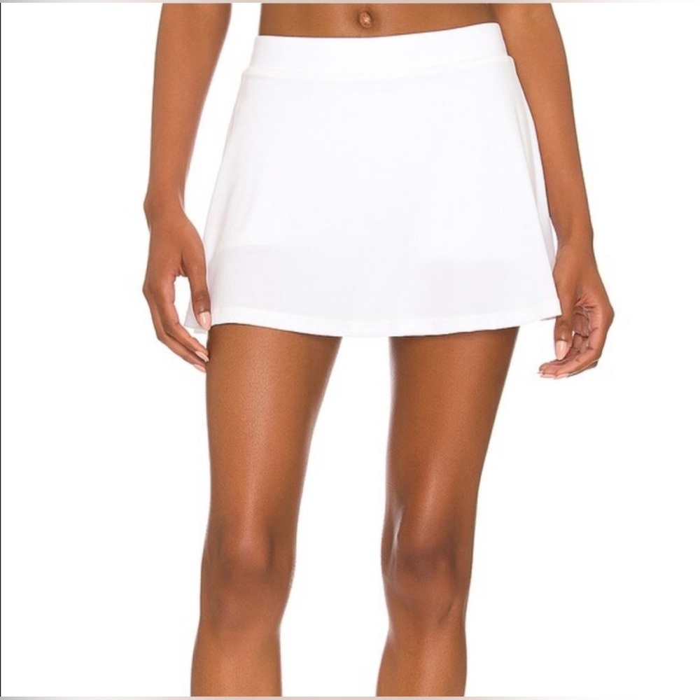 Varley White Athletic Skort